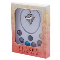 Chakra edelstenen healing pendel